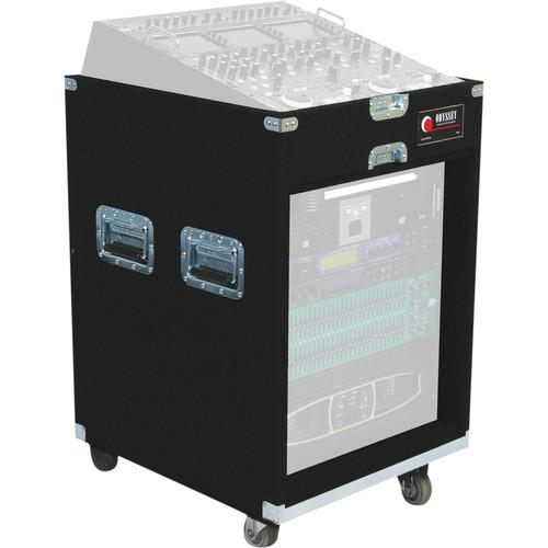 Odyssey Innovative Designs CXP1112W Carpeted Console Rack Case {Black}